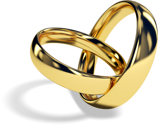 Gold wedding rings